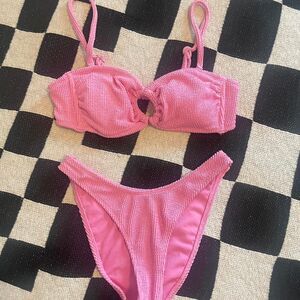 Wild-fable Women's Pink Bikinis-and-tankini-sets